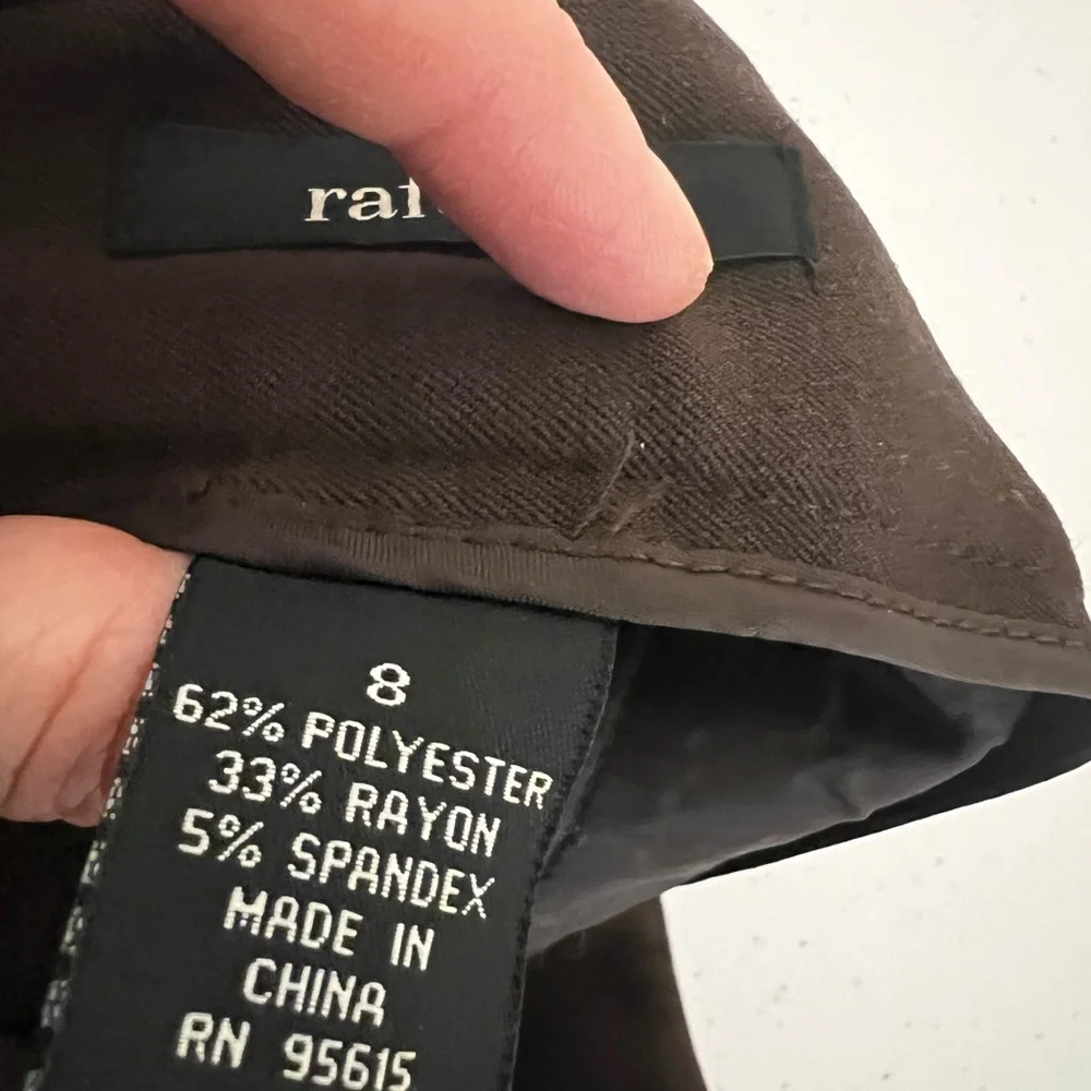 Rafaela pants brown size 8 - Picture 6 of 6